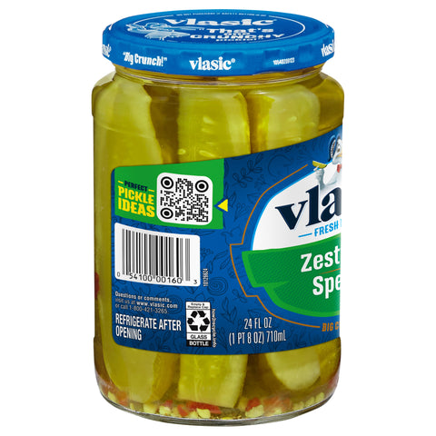 Vlasic Zesty Dill Spears 24 FZ