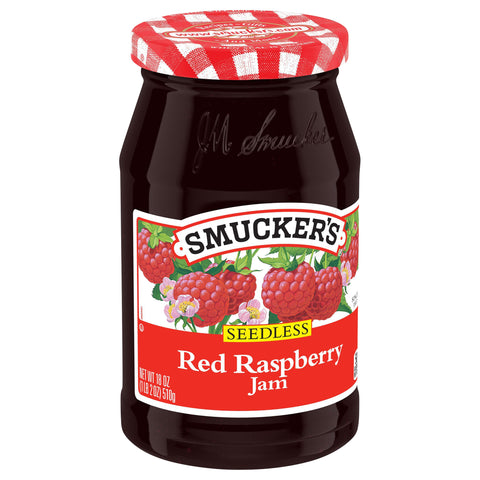 Smucker's Jam Seedless Raspberry 18 OZ