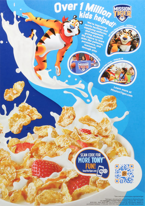 Kellogg's Frosted Flakes Cereal Strawberry Milkshake 11.6oz