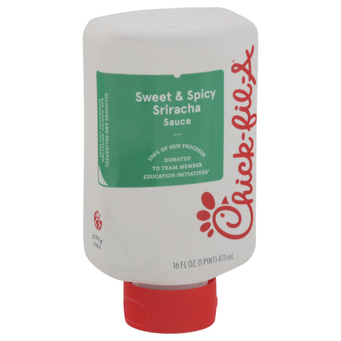 Chick-Fil-A Sweet And Spicy Sriracha Sauce 16 FZ