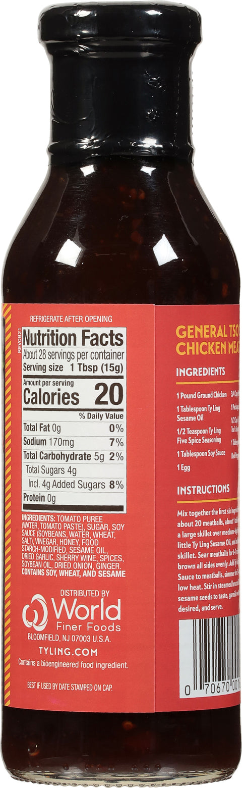 Ty Ling General Tso Sauce 15 OZ