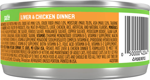 Friskies Liver & Chicken Dinner 5.5 OZ