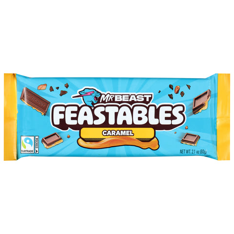 Feastables Caramel Milk Chocolate 2.1 oz