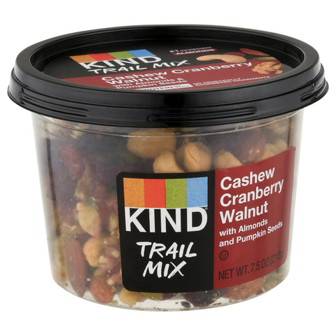 Kind Cashew Cranberry Walnut Trail Mix 7.5 OZ