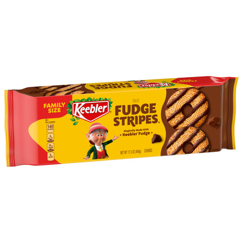 Keebler Fudge Stripes Original Cookies 17.3 OZ