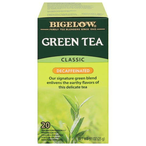 Bigelow Decaffeinated Green Tea 20 CT