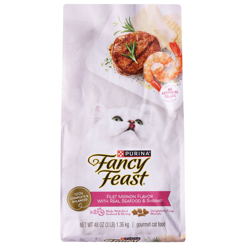 Fancy Feast Gourmet Filet Mignon Flavor Cat Food 48 oz