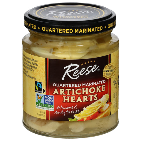 Reese Quartered Marinated Artichokes Hearts 7.5 OZ