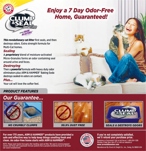 Arm & Hammer Clump & Seal Multi-Cat 14 LB