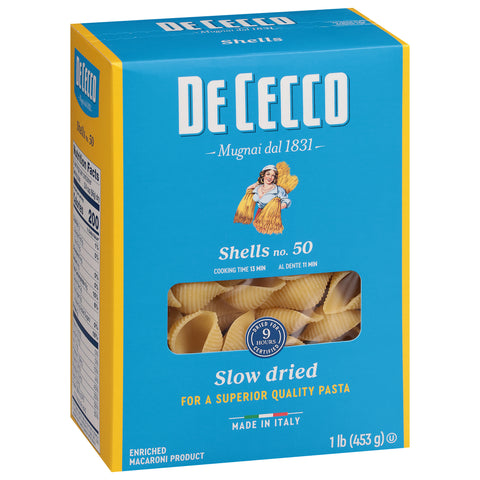 Dececco Shells Pasta 16 OZ