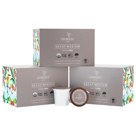 Medium Roast Decaf Coffee Pods