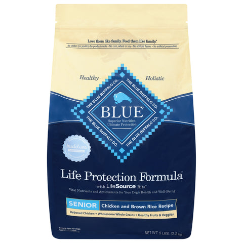 Blue Buffalo Life Protection Senior Dog Food 5 LB