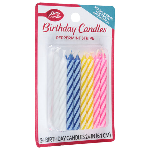 Betty Crocker Birthday Candles 24 CT