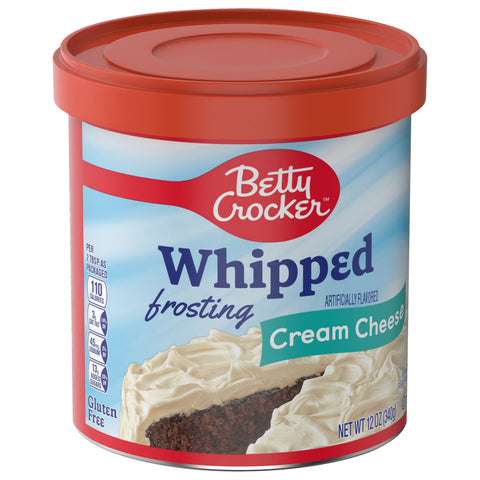 Betty Crocker Whipped Cream Cheese Frosting 12 OZ