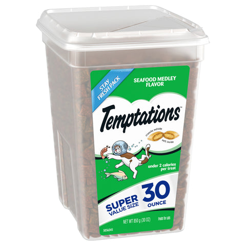 Temptations Seafood Medley Cat Treat 30 OZ