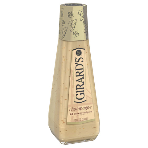Girard's Champagne Light Vinaigrette 12 FZ