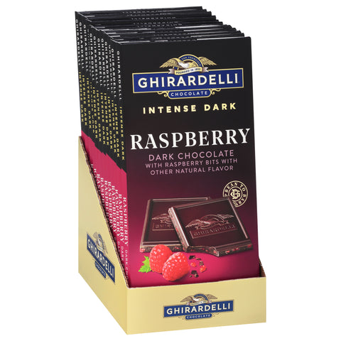 Ghirardelli Intense Dark Raspberry Chocolate 3.5 OZ