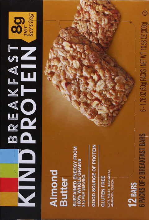 Kind Almond Butter Breakfast Protein Bars 10.58 OZ