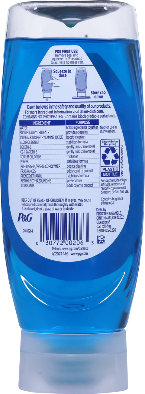 Dawn Original Dishwashing Liquid 14.7 FZ