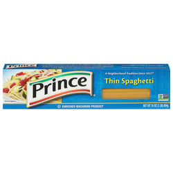 Prince Pasta Thin Spaghetti - 16 OZ 20 Pack