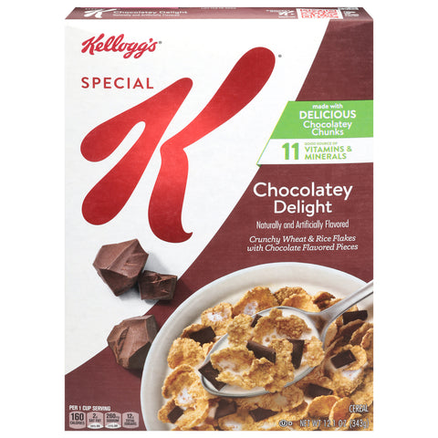 Special K Chocolate Delight Cereal 12.1 oz - 12.1 OZ 10 Pack