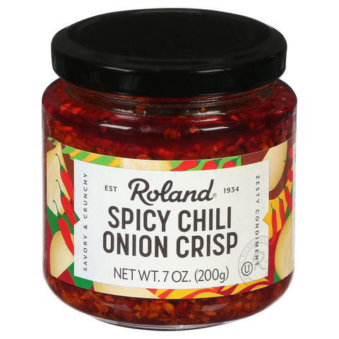 Roland Spicy Chili Onion Crisp - 7 OZ 12 Pack