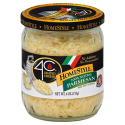 4C Grated Homestyle Parmesam Cheese - 6.0 OZ 6 Pack