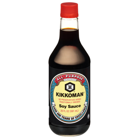 Kikkoman Soy Sauce - 20.0 OZ 12 Pack