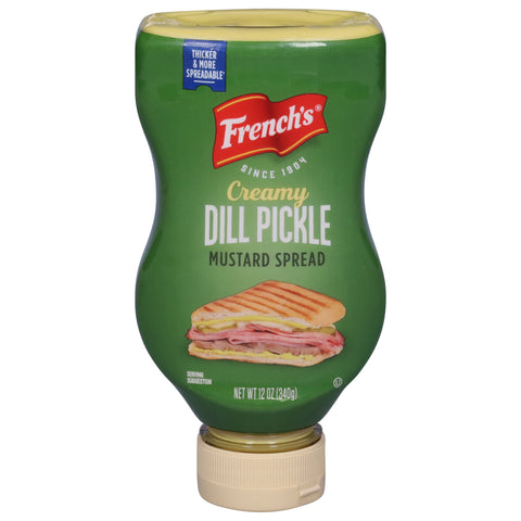 French's Creamy Dill Pickle Mustard Spread - 12.0 OZ 8 Pack
