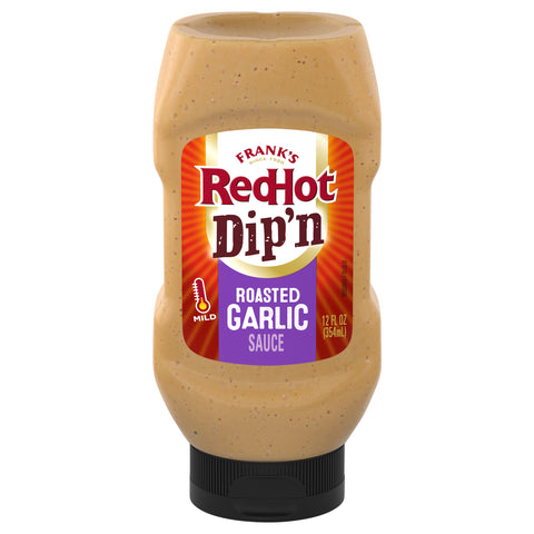 Frank's Redhot Dip'n Roasted Garlic Sauce - 12.0 OZ 6 Pack