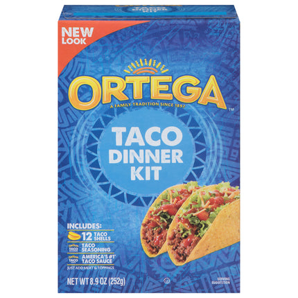 Ortega Taco Dinner Kit - 8.9 OZ 6 Pack