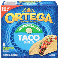 Ortega Cauliflower And Corn Taco Shells  - 3.3 OZ 6 Pack