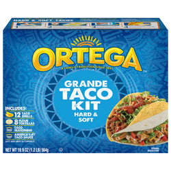 Ortega Grande Taco Dinner Kit - 19.9 OZ 6 Pack