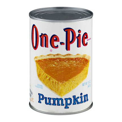 One Pie Pumpkin Pie Mix - 15 OZ 24 Pack