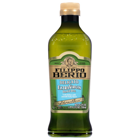 Filippo Berio Ev Delicato Olive Oil - 25.3 OZ 6 Pack