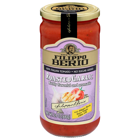 Filippo Berio Roasted Garlic Pasta Sauce - 24.0 OZ 6 Pack