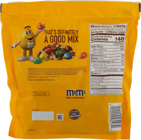 M&M's Peanut Chocolate Candies Family Size 18.08 oz