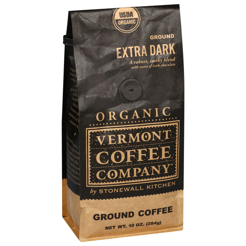Vermont Coffee Company Organic Extra Dark Ground Coffee 10 oz