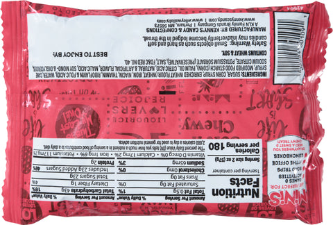 Wiley Wallaby Classic Red Strawberry Flavored Licorice Bites Minis 2 OZ