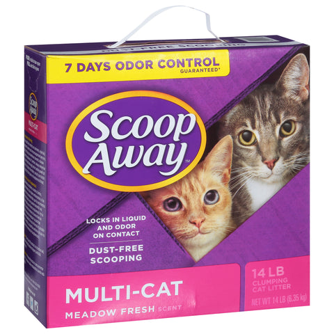 Scoop Away Cat Litter Super Clump Complete Performance 14 LB