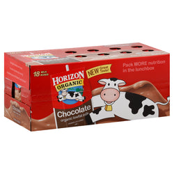 Horizon Reduced Organic Chocolate Milk  - 144.0 OZ 1 Pack
