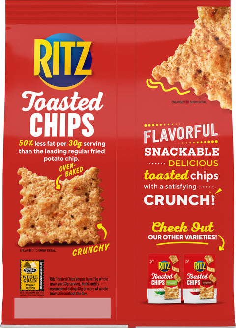 Nabisco Ritz Toasted Chips Veggie 8.1 OZ