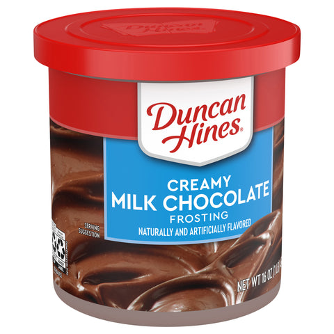 Duncan Hines Creamy Home-Style Milk Chocolate Frosting 16 OZ