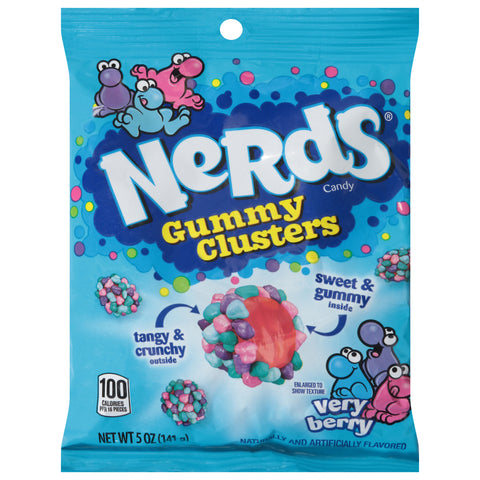 Nerds Verry Berry Gummy Clusters 5 oz - 12 Pack
