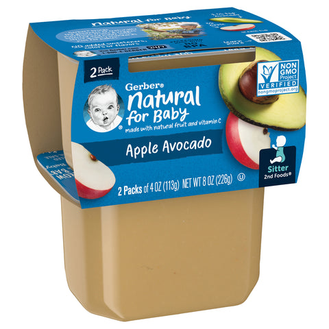Gerber 2nd Foods Apple Avocado 8 OZ
