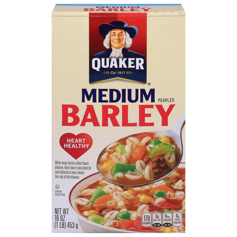 Quaker Medium Pearled Barley 16 OZ