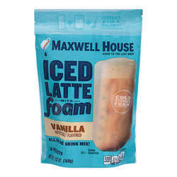 Maxwell House Iced Latte Drink Mix - 5.92 OZ 6 Pack