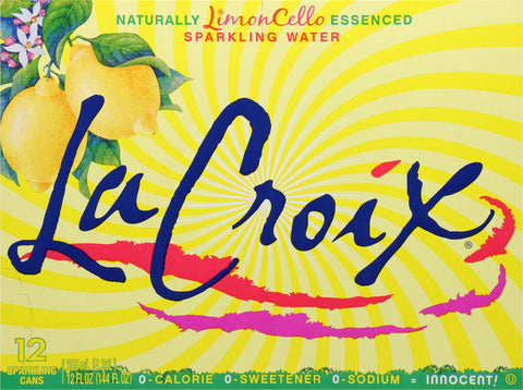 La Croix Limoncello Sparkling Water 144 FZ