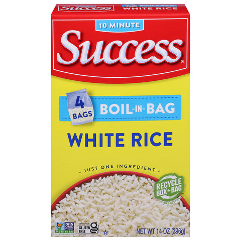 Success Rice Boil In Bag White 14 OZ