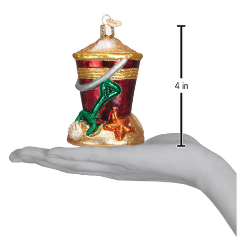 Beach Bucket Ornament